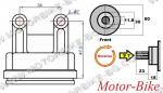 СТАРТЕР ЗА СУЗУКИ BURGMAN 125/150/200/250/400 - 9 зъба RMS-2